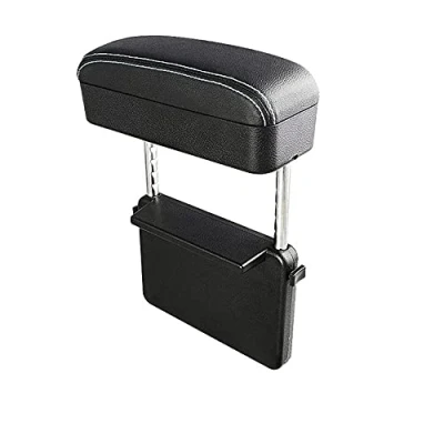 Afbeelding van Auto Armsteun Box Protector Middenconsole Verlenging Elleboog &amp; Onderarm Polssteun Verstelbare Hoogte Comfort Pad Universeel
