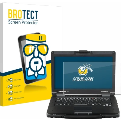 Afbeelding van BROTECT Screenprotector voor Panasonic Toughbook FZ 55 Full HD Folie Beschermfolie Beschermglas transparant