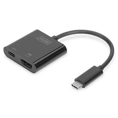Afbeelding van Digitus DA 70856 video kabel adapter 0,11 m USB C Zwart