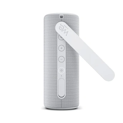 Afbeelding van We. by Loewe HEAR 1 Draagbare Bluetooth Speaker Licht Grijs 40 Watt 14u afspeeltijd
