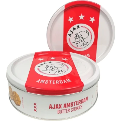 Afbeelding van Ajax boterkoekjes in koekblik 340g
