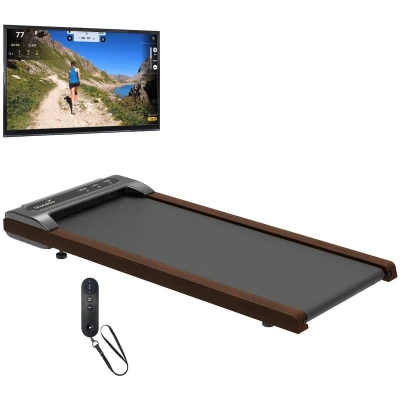 Afbeelding van Skandika Walking Pad Nordik loopband voor thuisgebruik, 6km/u, LED display, afstandsbediening, Kinomap fitnessapparatuur duurtraining, kantoor, thuiskantoor