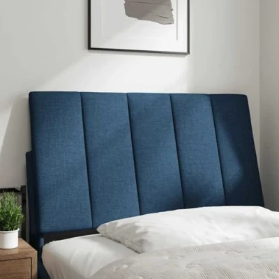 Afbeelding van vidaXL Hoofdbordkussen 80 cm stof blauw