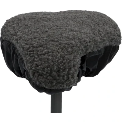 Image de FISCHER Couvre selle de vélo réversible gris/noir