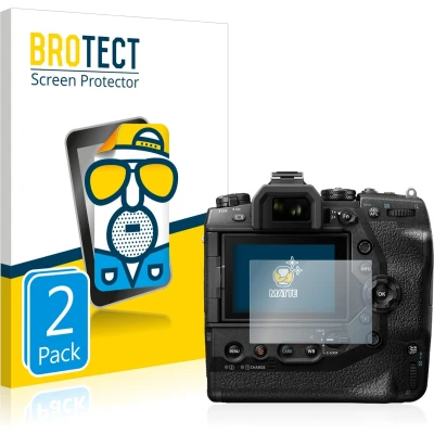 Afbeelding van BROTECT Screenprotector voor Olympus OM D E M1X Folie Beschermfolie matte (2 Stuks)