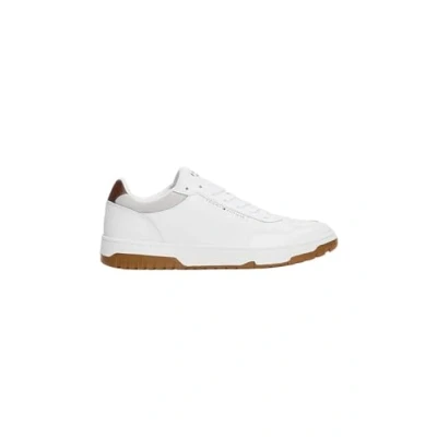 Afbeelding van Tommy Hilfiger Basket CORE LITE Sneakers laag, Heren, Maat: 42, White/grey whisper Leer en textiel