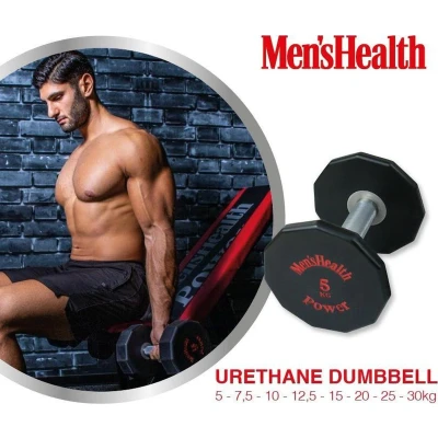 Afbeelding van Men&#039;s Health Urethane Dumbbell 15 kg, Fitnessaccessoire Colour /