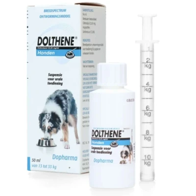 Afbeelding van Ontworming hond breedwerkend 50ml dolthene