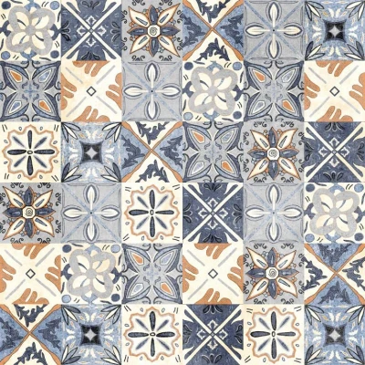 Afbeelding van MBI GeoCeramica Due Decora Multicolor 60x60x4 cm terras &amp; tuintegel