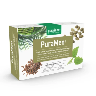 Afbeelding van 15% korting Purasana PuraMen 30 capsules