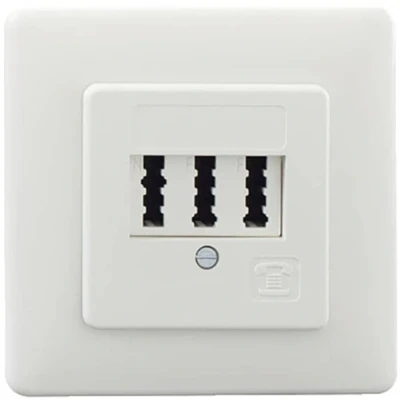 Afbeelding van Rutenbeck TAE 2x6/6NFF Up rw Telefoonaansluitdoos Inbouw (in muur) Wit