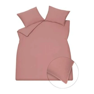 Afbeelding van Vandyck Washed Cotton Dekbedovertrek Ash Rose Lits jumeaux (240x200/220 + 2 Slopen)