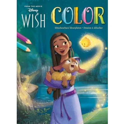 Afbeelding van Disney Color Wish kleurblok / bloc de coloriage