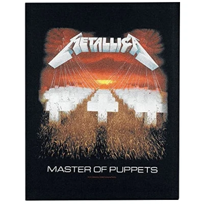 Afbeelding van Metallica Master Of Puppets Rugpatch Multicolours