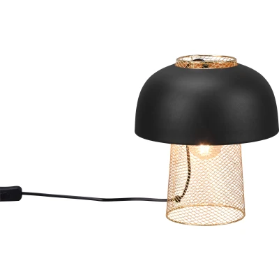 Afbeelding van Trio Punch Tafellamp Goud;Zwart