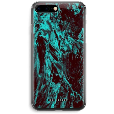Afbeelding van Case Company® hoesje geschikt voor iPhone 7 PLUS Ice Age Soft Cover Telefoonhoesje Bescherming aan alle Kanten en Schermrand