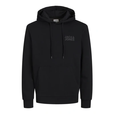 Afbeelding van Jack &amp; Jones CORP Hoodie, Heren, Maat: Large, Black