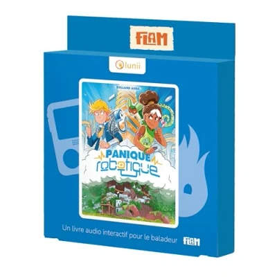 Image de Coffret livre audio Lunii FLAM Panique Robotique