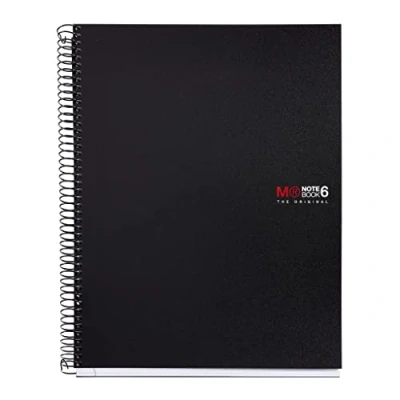 Afbeelding van MIQUELRS BASIC NOTEBOOK6 Q5 A4 NOIR
