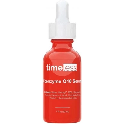 Afbeelding van Gezichtsserum Huidverzorging Anti Aging Serum Q10 Face with Coenzyme TIMELESS Skin Care met Hyaluronzuur 30ml