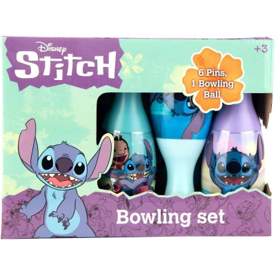Afbeelding van Lilo &amp; Stitch Bowlingset Blue 5056219085982