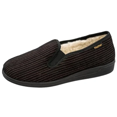 Afbeelding van Fischer Heren bruin donker pantoffels &amp; slippers maat 47
