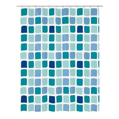 Afbeelding van Kleine Wolke Douchegordijn Sonny Blauw 180x200cm