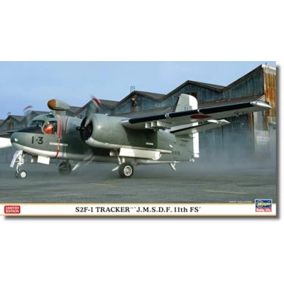 Afbeelding van 1:72 Hasegawa 02472 Grumman S 2 Tracker S2F 1 JMSDF 11th FS met Nederlandse Decals! Plastic Modelbouwpakket