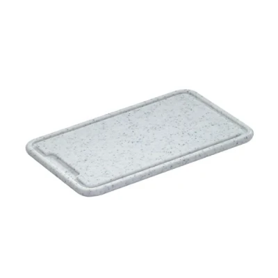 Afbeelding van Zassenhaus trancheerplank kunststof lichtgrijs 36x23x1,5cm