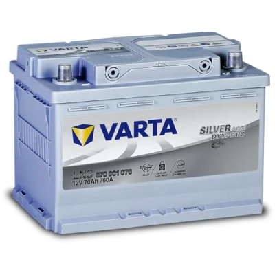 Afbeelding van VARTA 570901076B512 Accu VOLKSWAGEN: Golf 7, 4, 5, BMW: 3 Saloon, Convertible, Coupe, AUDI: A3 Hatchback, A4 B8 Avant, Sportback