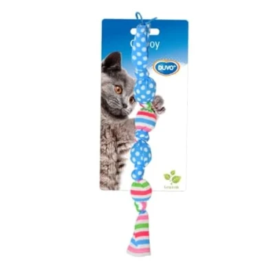 Afbeelding van Duvoplus Speelgoed Voor Dieren Kat Assortiment Farandole 17x3x3cm Gemengde Kleuren 1st