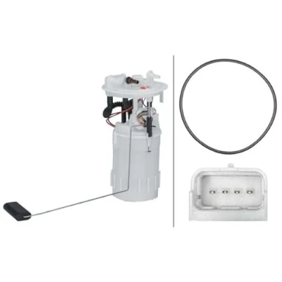Afbeelding van HELLA 8TF 358 303 251 Brandstoftoevoereenheid Met pakking Electrisch RENAULT: MASTER 3 Kasten