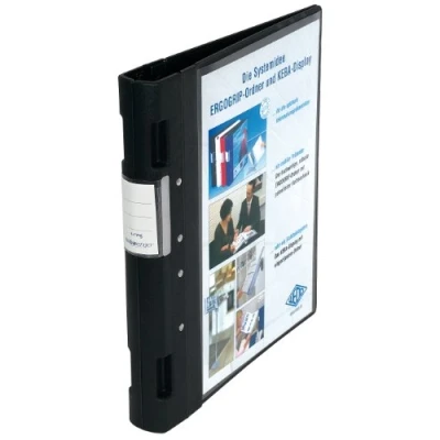 Afbeelding van Wedo Ergogrip 5815001 ordner 4 ringen van kunststof, DIN A4, 31,3 x 3,8 28 cm, zwart