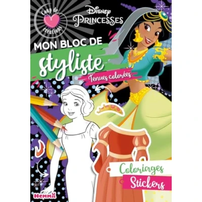 Afbeelding van DISNEY PRINCESSES MON BLOC DE STYLISTE