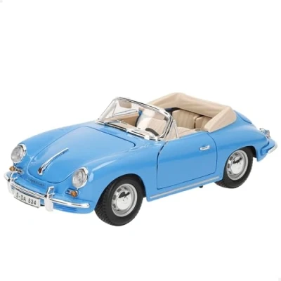 Afbeelding van Bburago 12025Bl Miniatuurvoertuig Schaalmodel Porsche 356 B Cabriolet 1961 Schaal 1/18 willekeurige kleur