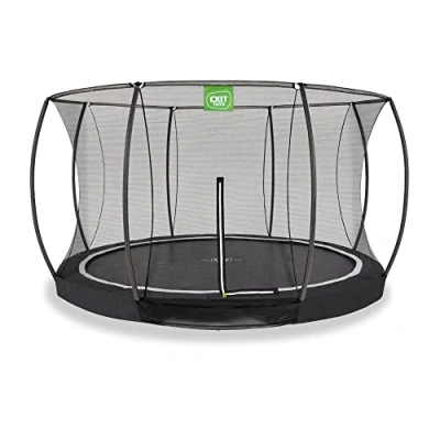 Afbeelding van EXIT inground trampoline ø366cm Black Edition (zwart)