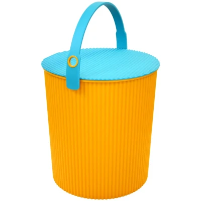 Afbeelding van Hachiman Omnioutil Opbergemmer L Oranje/Blauw