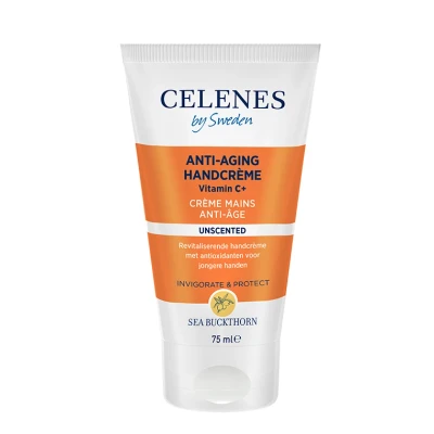 Afbeelding van Celenes by Sweden Sea Buckthorn Geurloze Anti Aging Handcrème 75ML