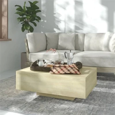 Image de vidaXL Table basse Chêne sonoma 85x55x31 cm Bois d&#039;ingénierie803383