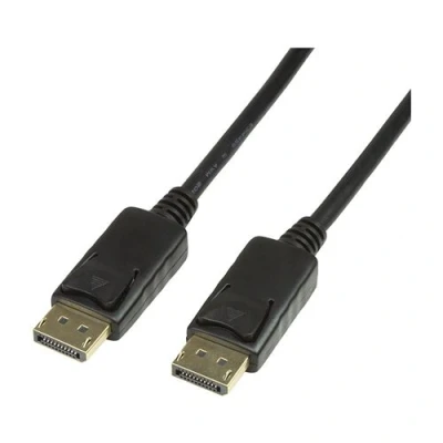 Image de LogiLink Câble de connexion DisplayPort, noir, 5,0 m