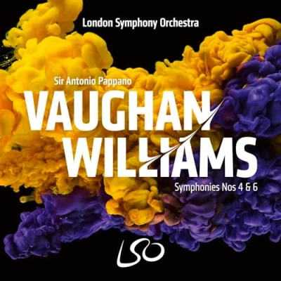Afbeelding van London Symphony Orchestra, Sir Antonio Pappano Williams: Symphonies Nos. 4 &amp; 6 (Super Audio CD)