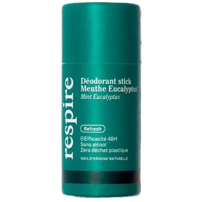 Afbeelding van Respire Deodorant Solide Gecertificeerd Bio Effectief 48 uur Mint Eucalyptus 50 g