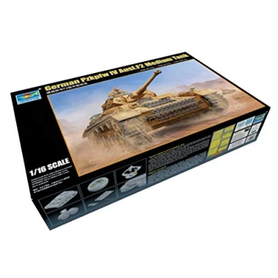 Afbeelding van 1:16 Trumpeter 00919 German Pzkpfw IV Ausf.F2 Medium Tank Plastic kit
