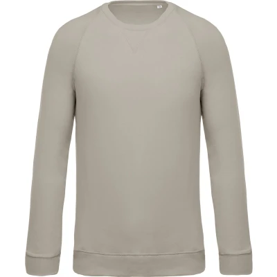 Afbeelding van Kariban Herensweater BIO ronde hals raglanmouwen K480 Clay