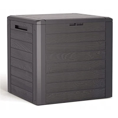 Afbeelding van Prosperplast Woodebox Tuinbox, afsluitbaar, kunststof, 140 liter