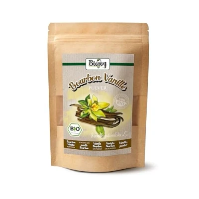 Afbeelding van Biojoy Biologisch bourbon vanillepoeder (50 g), gemalen Madagaskar vanillestokje (Vanilla planifolia L.)