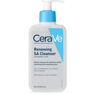 Afbeelding van CeraVe Renewing SA Cleanser Droge tot Ruwe Huid Reinigingsgel 355ml