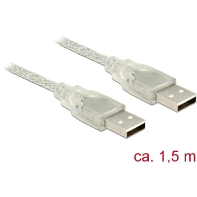 Afbeelding van Delock USB A (1.50 m, 2.0), kabel