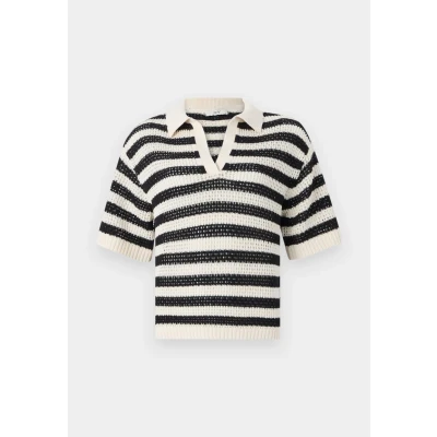 Afbeelding van JDY Jdytikka Poloshirt, Dames, Maat: XS, Birch/black