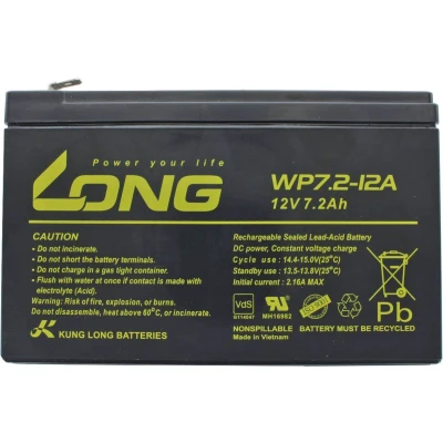 Afbeelding van APC RBC17 batterij RBC2 als vervangende van AccuCell met 12 volt en 7,2 Ah